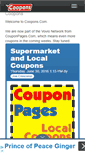 Mobile Screenshot of coopons.com